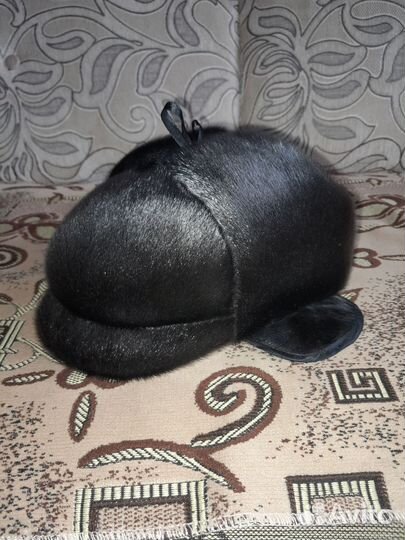 Меховая мужская кепка