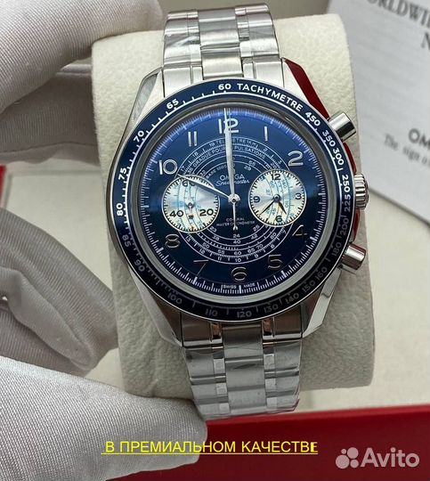 Красивые мужские наручные часы Omega Nasa