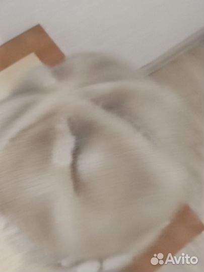 Берет женский норковый