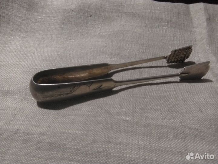 Щипцы для сахара серебро 84 проба
