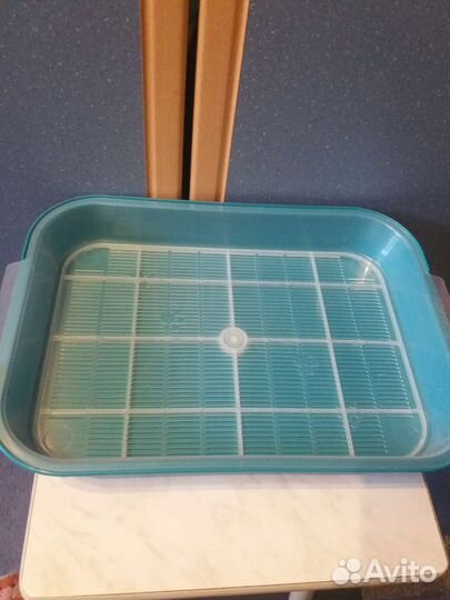 Туалет для кошек большой новый