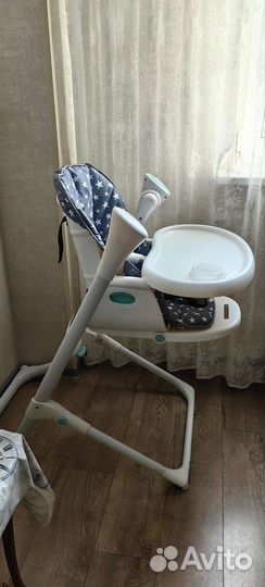 Детские электронные качели шезлонг