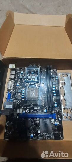 Материнская плата 1155 msi h61m-p31/w8