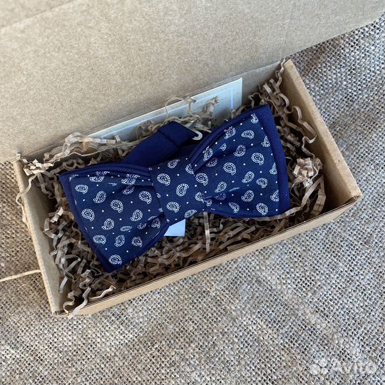 Галстук бабочка мужская и женская ручная работа