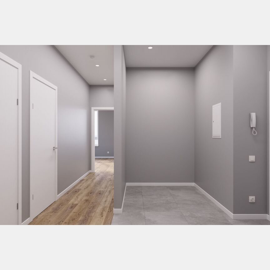 3-к. квартира, 61,5 м², 3/25 эт.