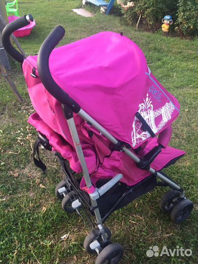 Коляска трость Jetem Paris Pink