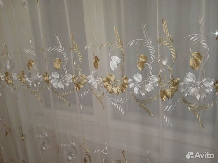 Комплект шторы и тюль