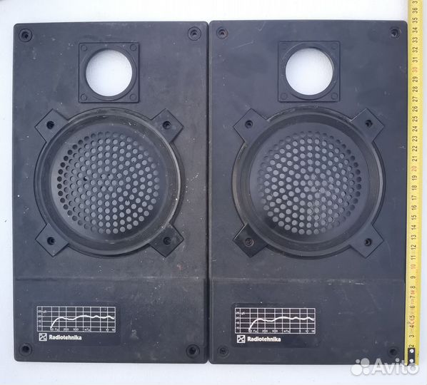 Лицевые панели колонок радиотехника