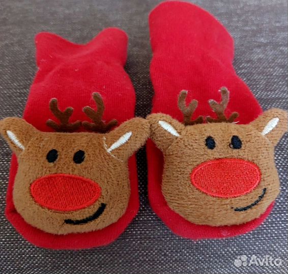 Носки новогодние детские