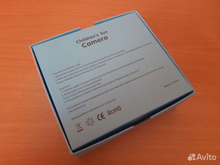 Детский фотоаппарат