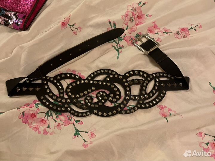 Ремень женский натуральная кожа river island