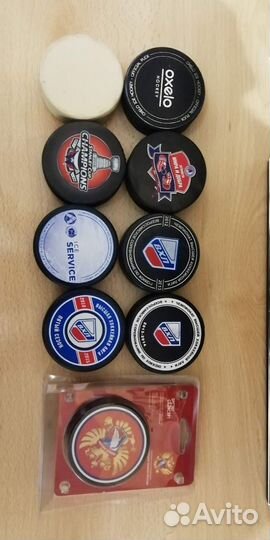 Шайбы новые. Кубок Стэнли