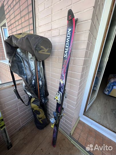 Горные лыжи salomon