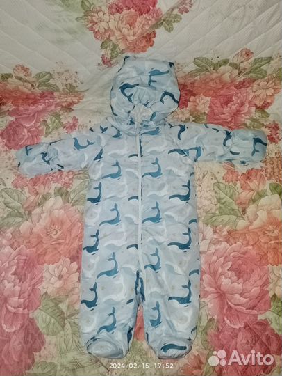 Комбинезон демисезонный 62-68