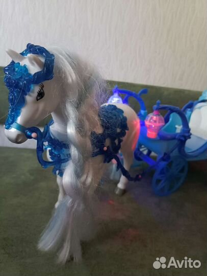 Карета с лошадью для барби