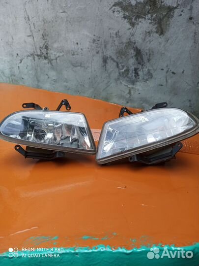 Туманки на hyundai accent