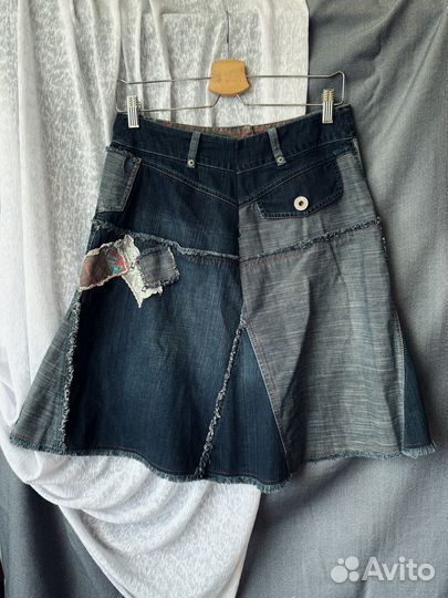 Юбка пэчворк