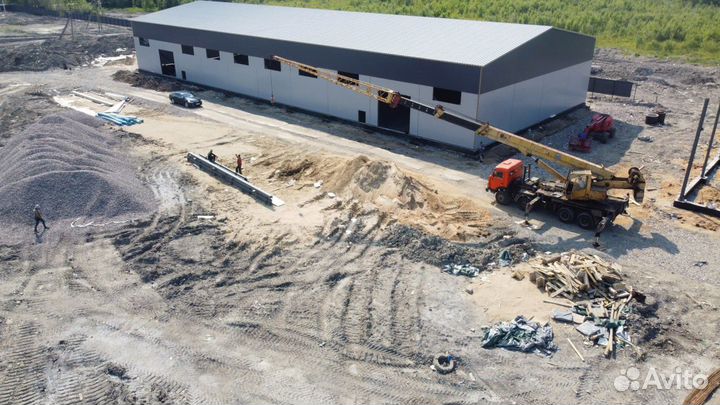 Каркас металлического ангара 24 * 54