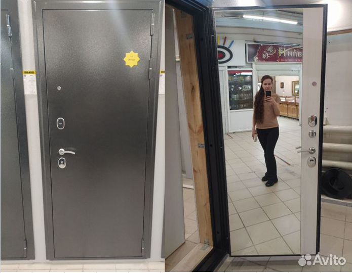 Металлические двери в наличии