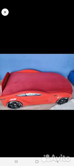 Детская кровать машина для мальчика