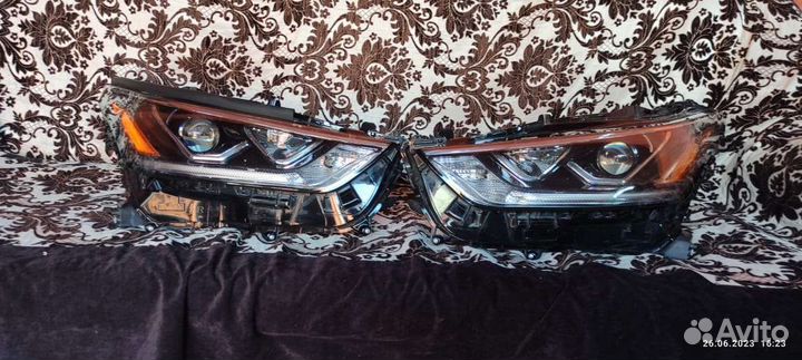 Фары на тойота хайлендер 4