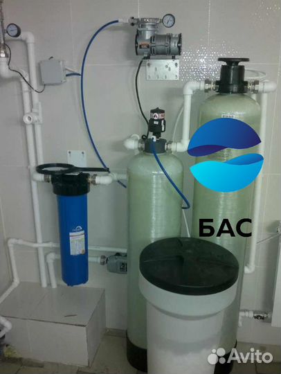 Фильтрация воды из скважины/Аэрационная колонна