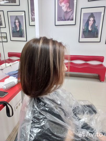 Парикмахер колорист сложное окрашивание