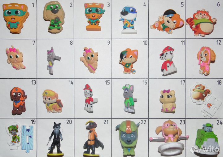 Киндеры из разных серий № 10