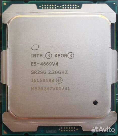 Intel Xeon E5-4669V4 2.2-3.0GHz 22 core 135W