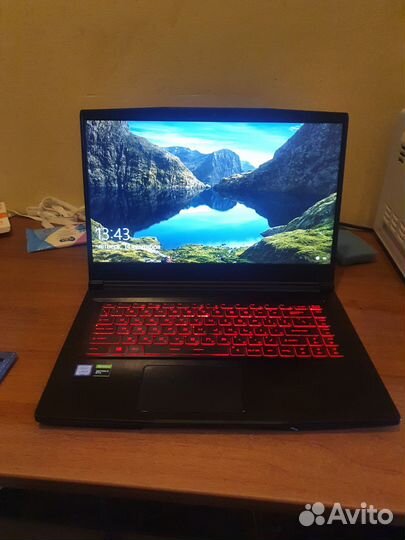 Игровой ноутбук MSI GF63 Thin