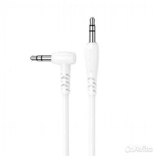 Кабель borofone AUX BL10 2M White