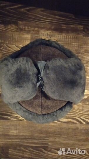 Шапка ушанка СССР офицерская новая