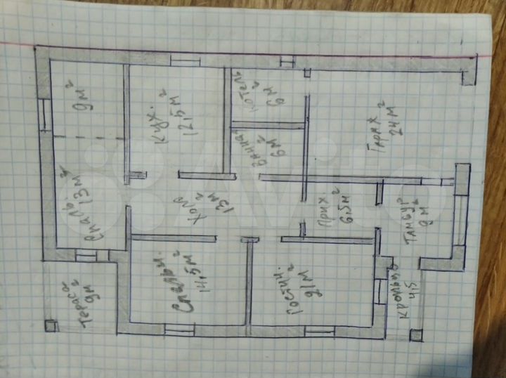 Дом 130 м² на участке 8 сот.
