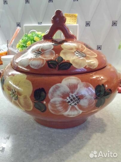 Керамический горшок