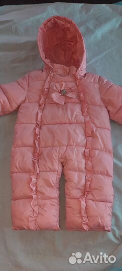 Зимний комбинезон для девочки