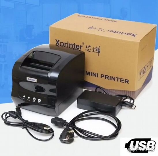 Термопринтер xprinter 365b