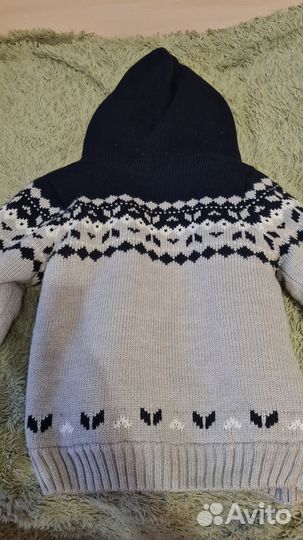 Кофта с капюшоном,размер 134