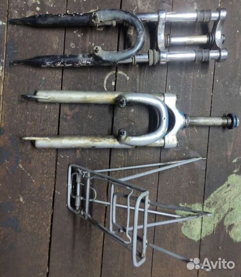 Вынос руля регулируемый. Педали. Амортизаторы