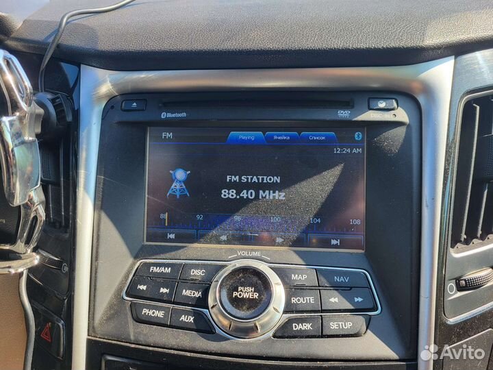 Штатная магнитола на хендай соната ef