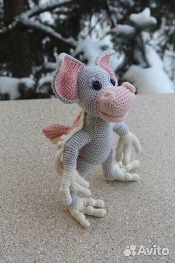 Дракончик символ года мягкая игрушка ручная работа