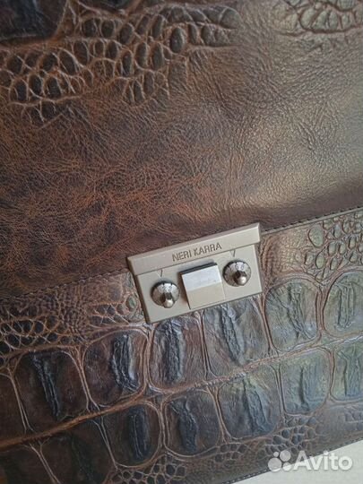 Мужской кожаный портфель оригинал