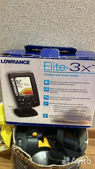 Эхолот lowrance elite 3x