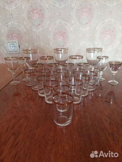 Стаканы, Бокалы, Фужеры СССР Цена за весь Лот