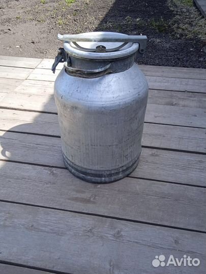 Фляга алюминиевая бу 40л