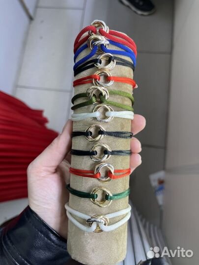 Золотые браслетики Cartier