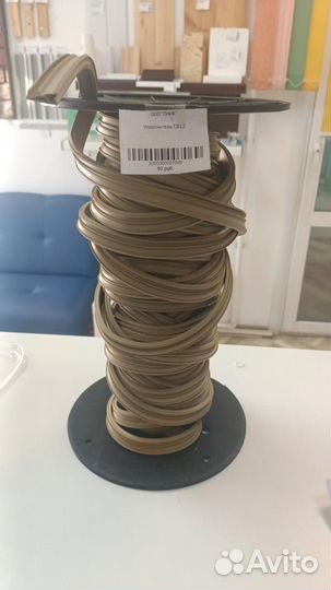 Резина уплотнительная серая черная