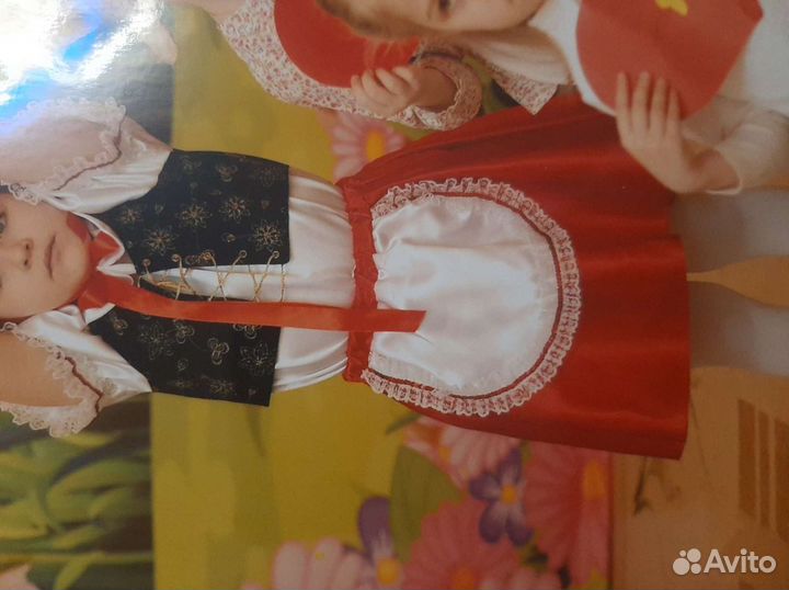 Костюм красной шапочки