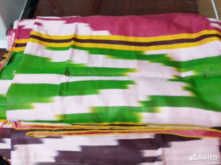 Отрез ткани шелк натуральный