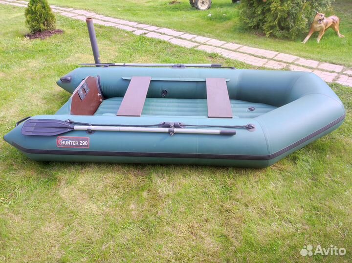 Надувная лодка пвх Хантер 290 лн