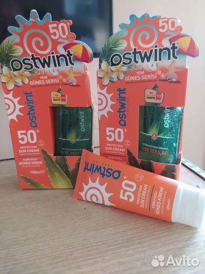 Солнцезащитный крем для лица и тела spf 50